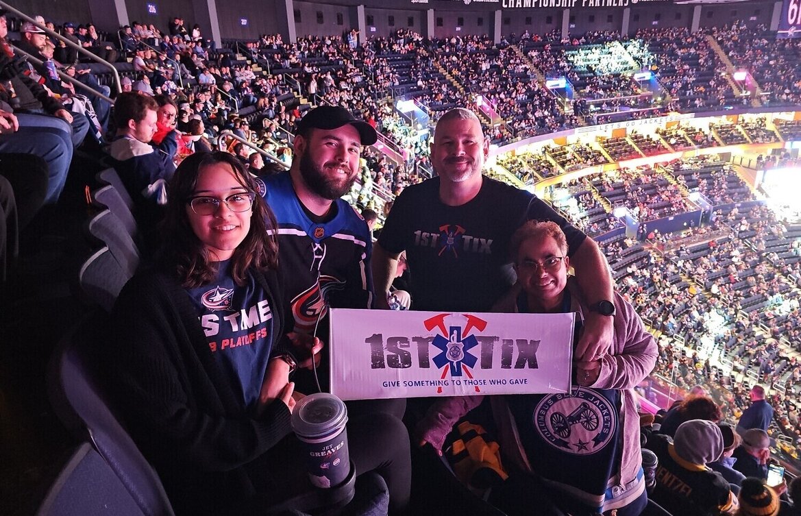 Event tickets for 1st responders and their families.