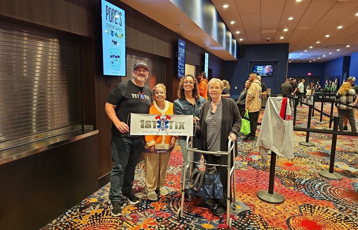 Event tickets for 1st responders and their families.