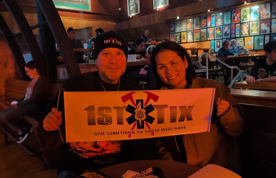Event tickets for 1st responders and their families.