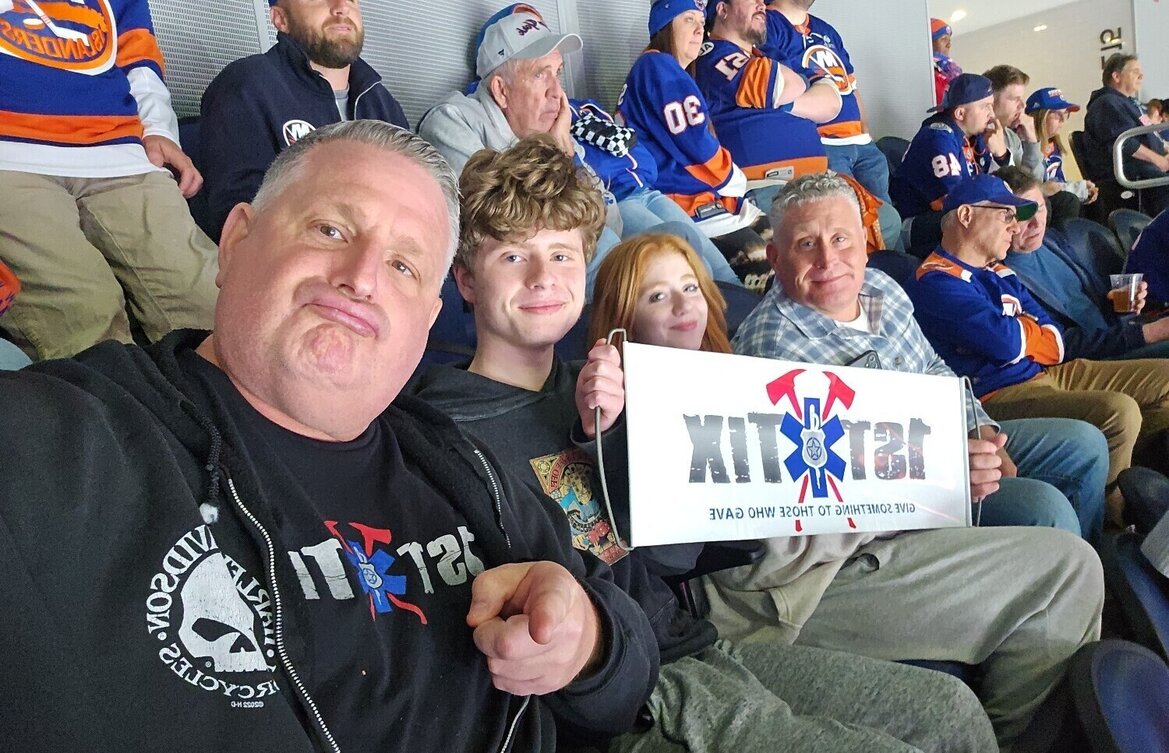 Event tickets for 1st responders and their families.