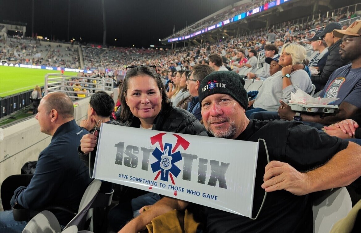 Event tickets for 1st responders and their families.